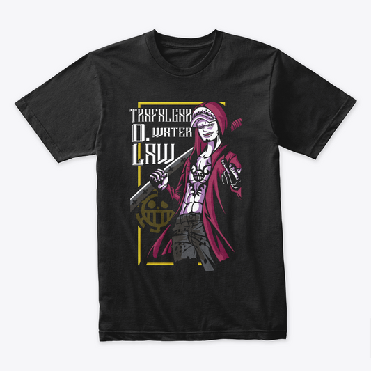 Camiseta Algodon Trafalgar Law Art