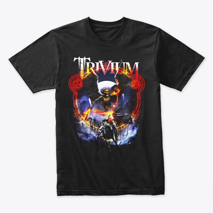 Camiseta Algodon Trivium Death Rider