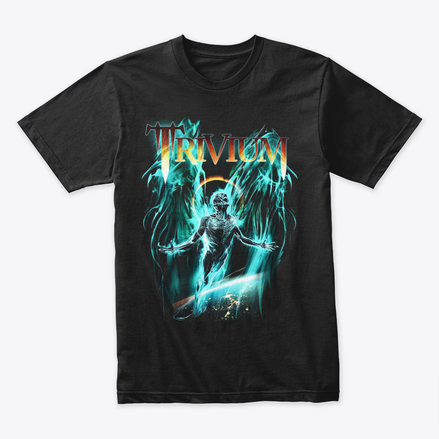 Camiseta Algodon Trivium Poster