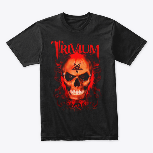 Camiseta Algodon Trivium Red Devil