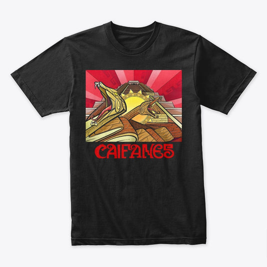 Camiseta Algodon Caifanes Album Snakes