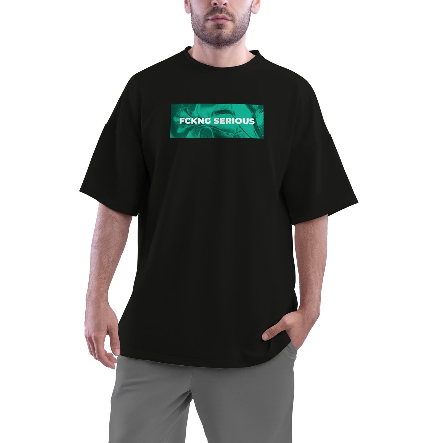 Camiseta Oversize Boris Brejcha FCKNG 2025 Verde