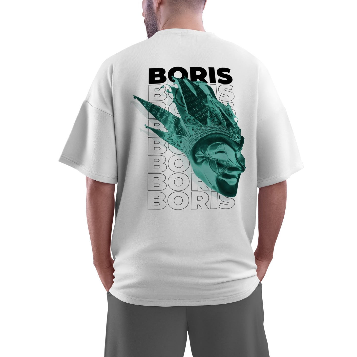 Camiseta Oversize Boris Brejcha FCKNG 2025 Verde