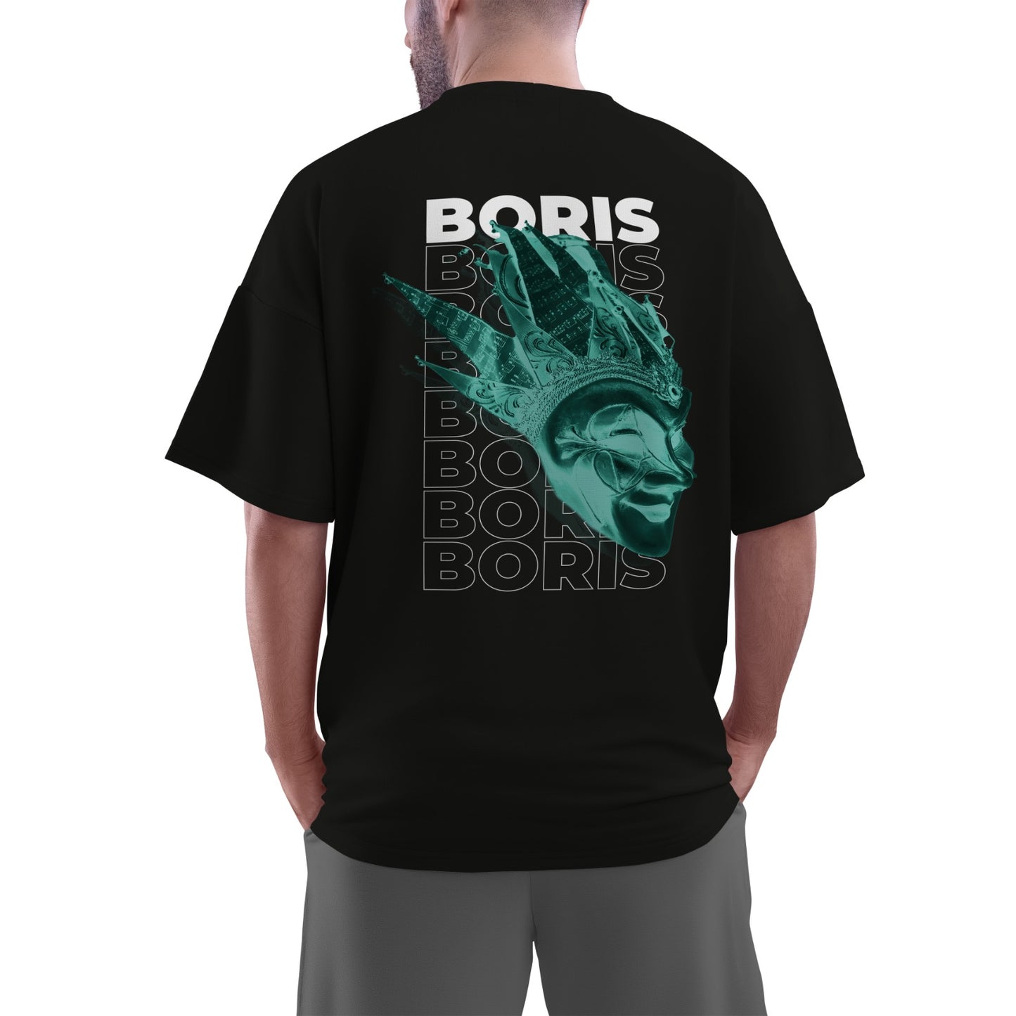 Camiseta Oversize Boris Brejcha FCKNG 2025 Verde