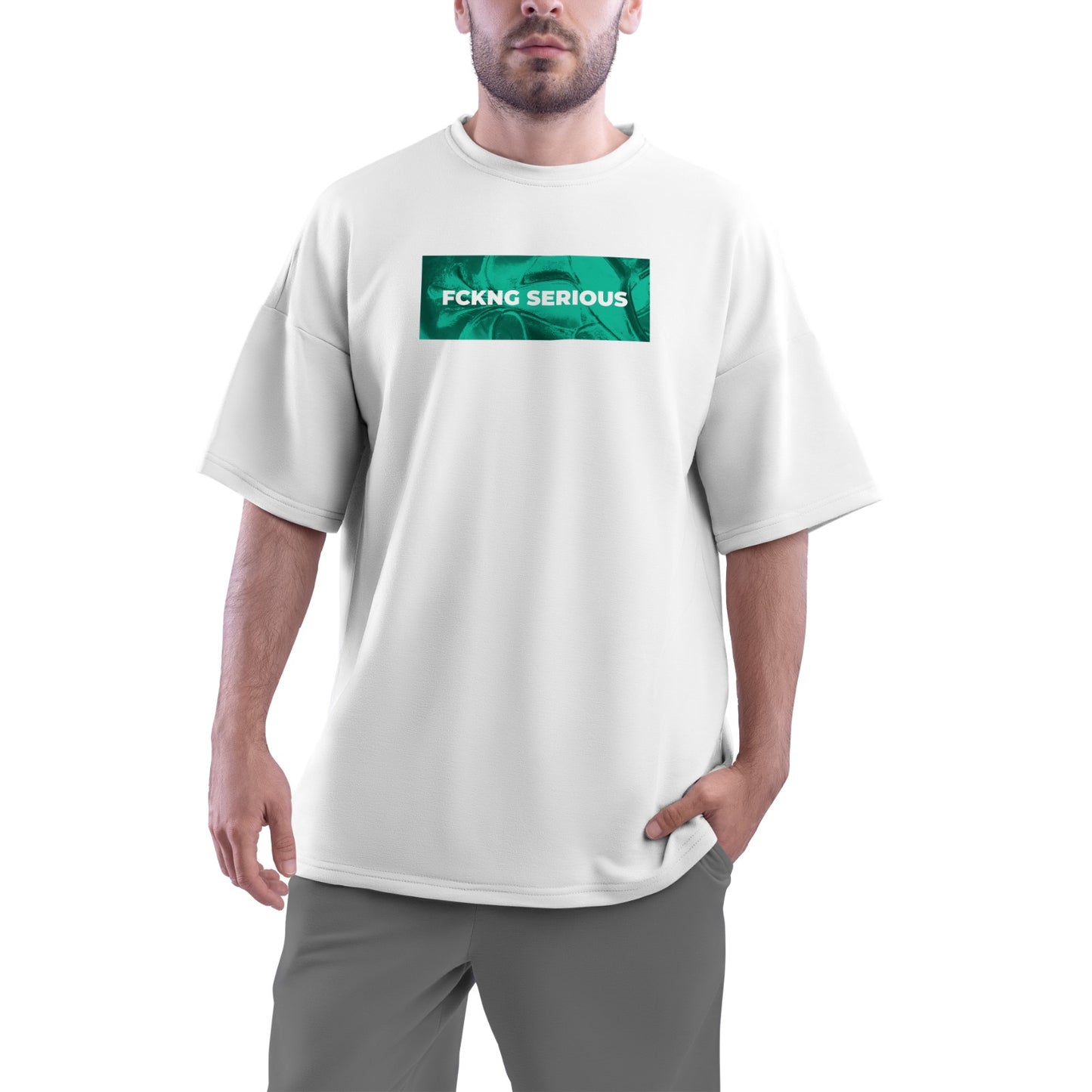 Camiseta Oversize Boris Brejcha FCKNG 2025 Verde