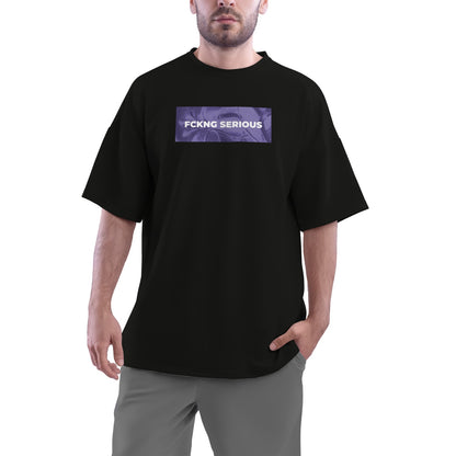 Camiseta Oversize Boris Brejcha FCKNG 2025 Morado