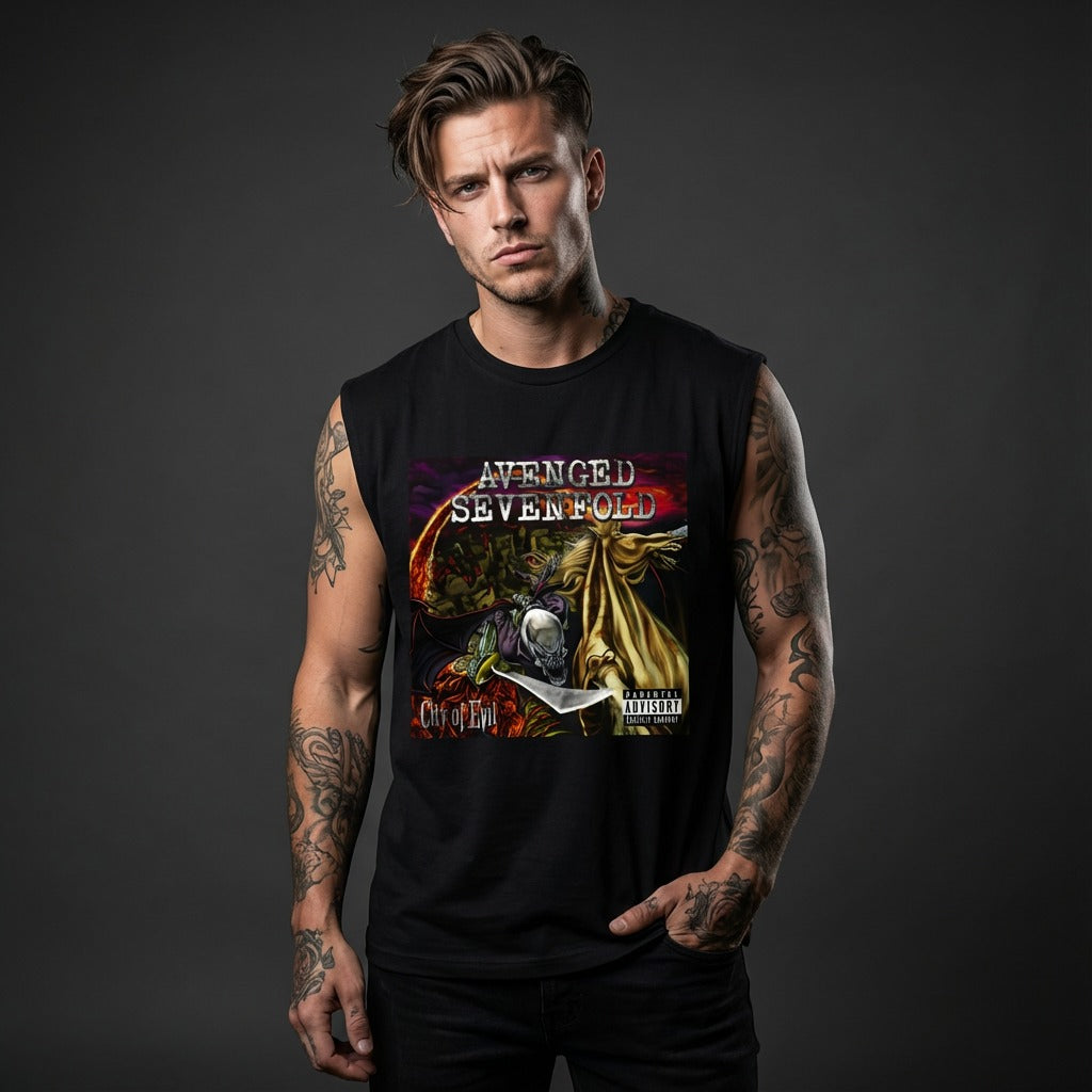 Esqueleto Manga Sisa Avenged Sevenfold City Of Evil