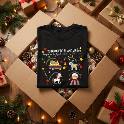 Camiseta Fin De Año Yo No Olvido El Año Viejo