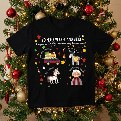 Camiseta Fin De Año Yo No Olvido El Año Viejo