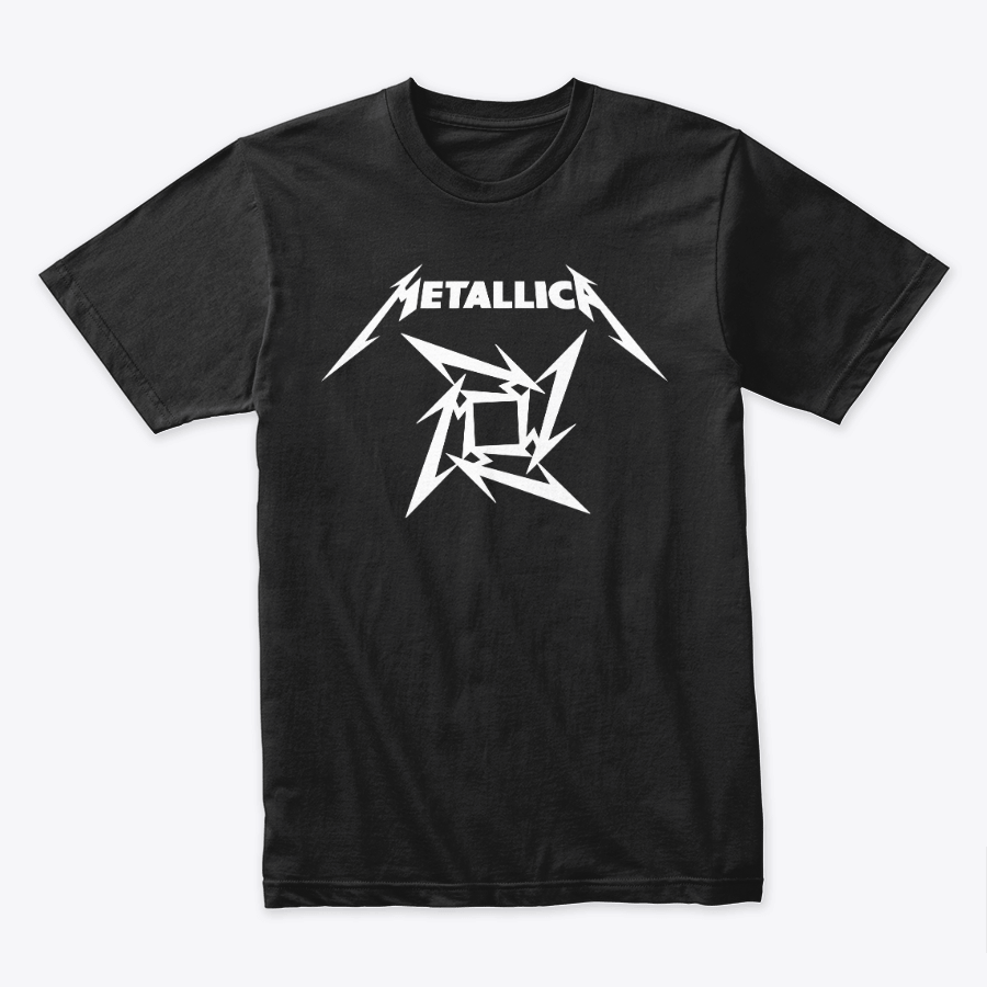 Camiseta Algodón Metallica Logo 2