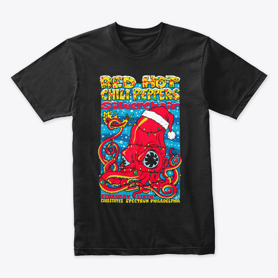 Camiseta Silverchair Red Hot Chilli Peppers RHCP Navidad
