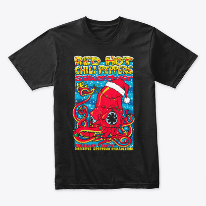 Camiseta Silverchair Red Hot Chilli Peppers RHCP Navidad