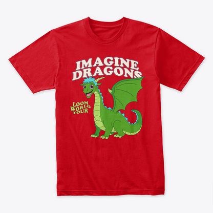Camiseta Algodon Imagine Dragons Poster