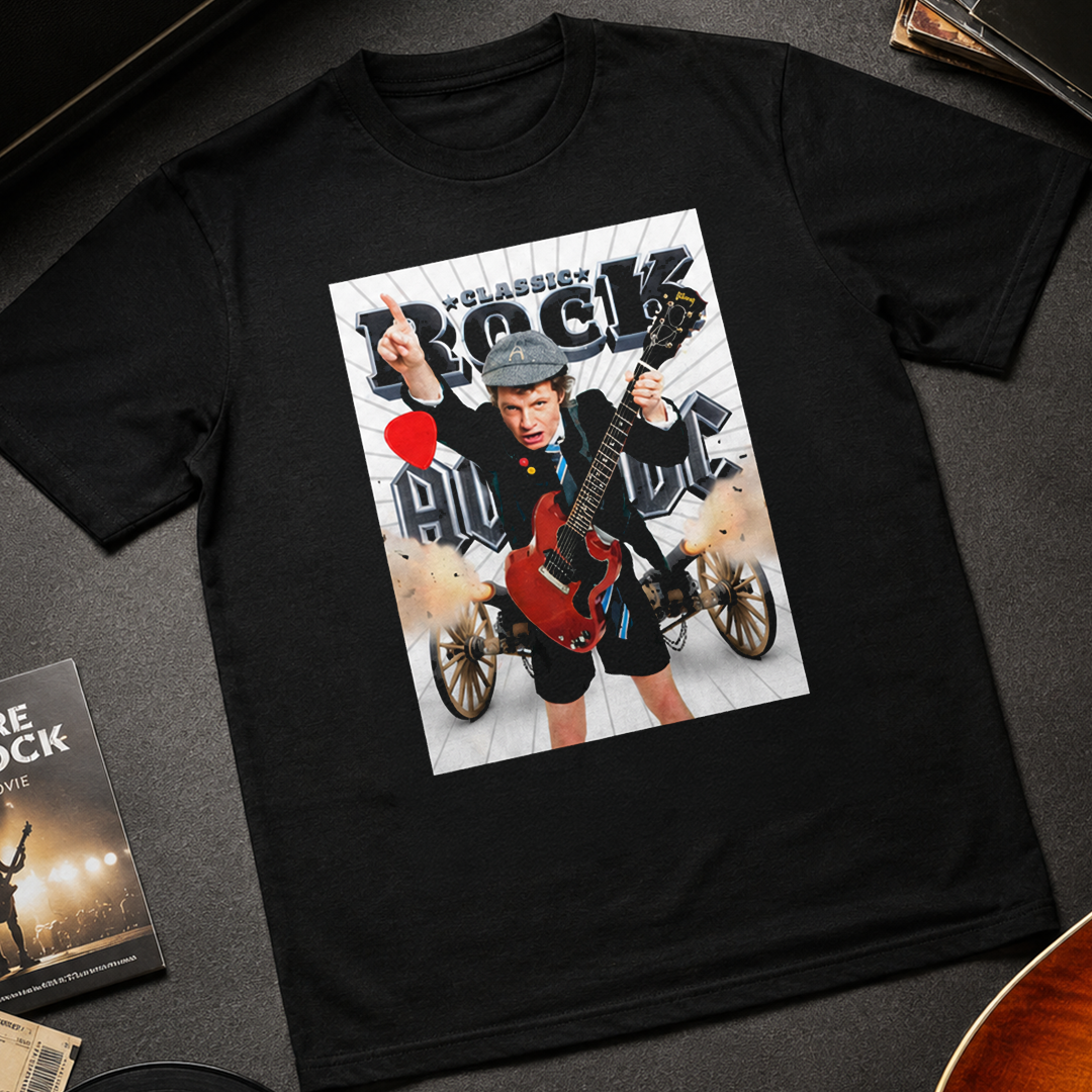 Camiseta Algodon ACDC Rock Classic