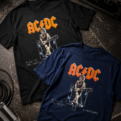 Camiseta Algodon ACDC Flick Of The Switch
