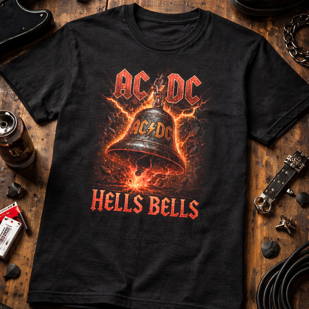 Camiseta Algodon ACDC Hell Bels