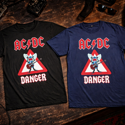 Camiseta Algodon ACDC Danger Style