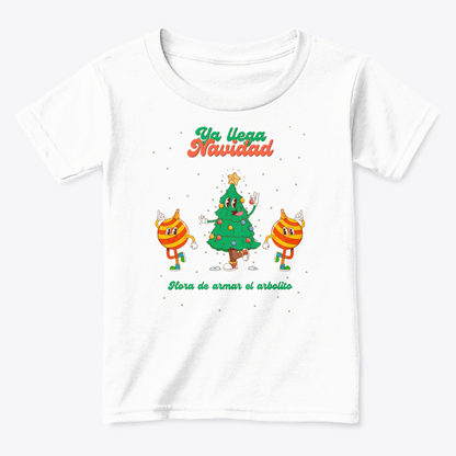 Camisetas Navideñas Familia Set de 3 Prendas Ya Llega Navidad