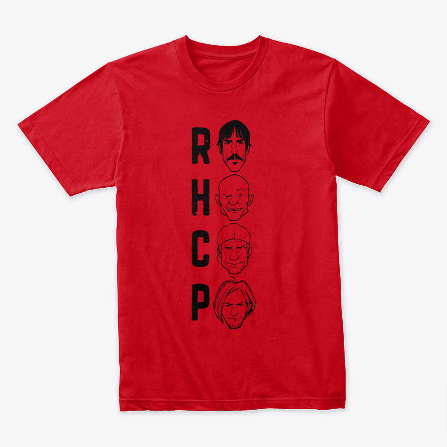 Camiseta Algodón Red Hot Chilli Peppers Vertical