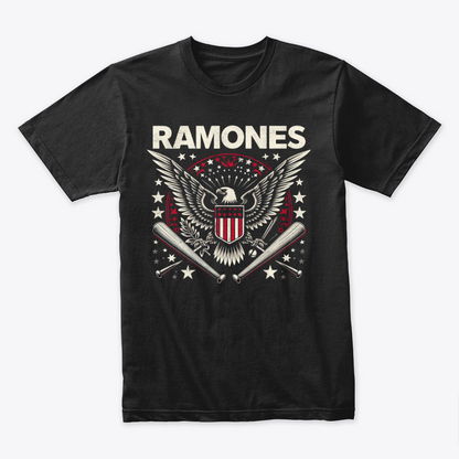 Camiseta Algodon Ramones Art