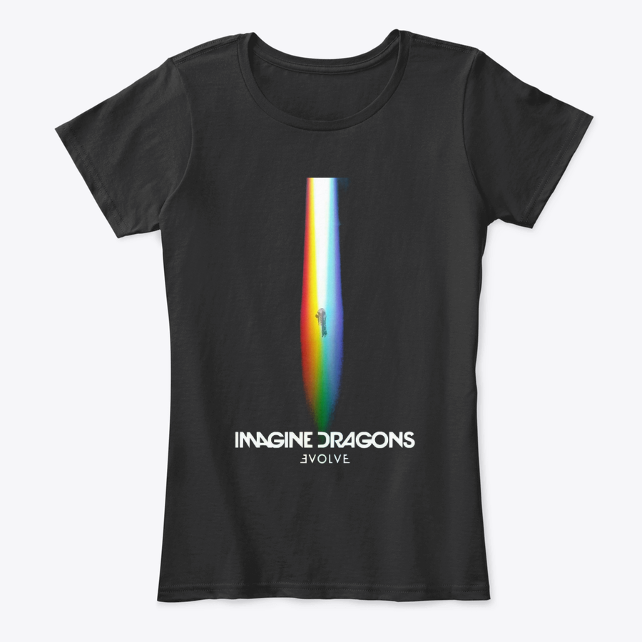 Camiseta Algodon Imagine Dragons Album Belive Mujer