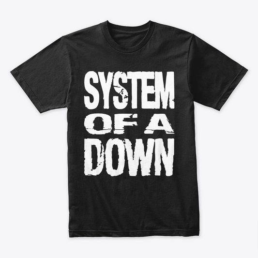 Camiseta Algodon System Of A Down Logo