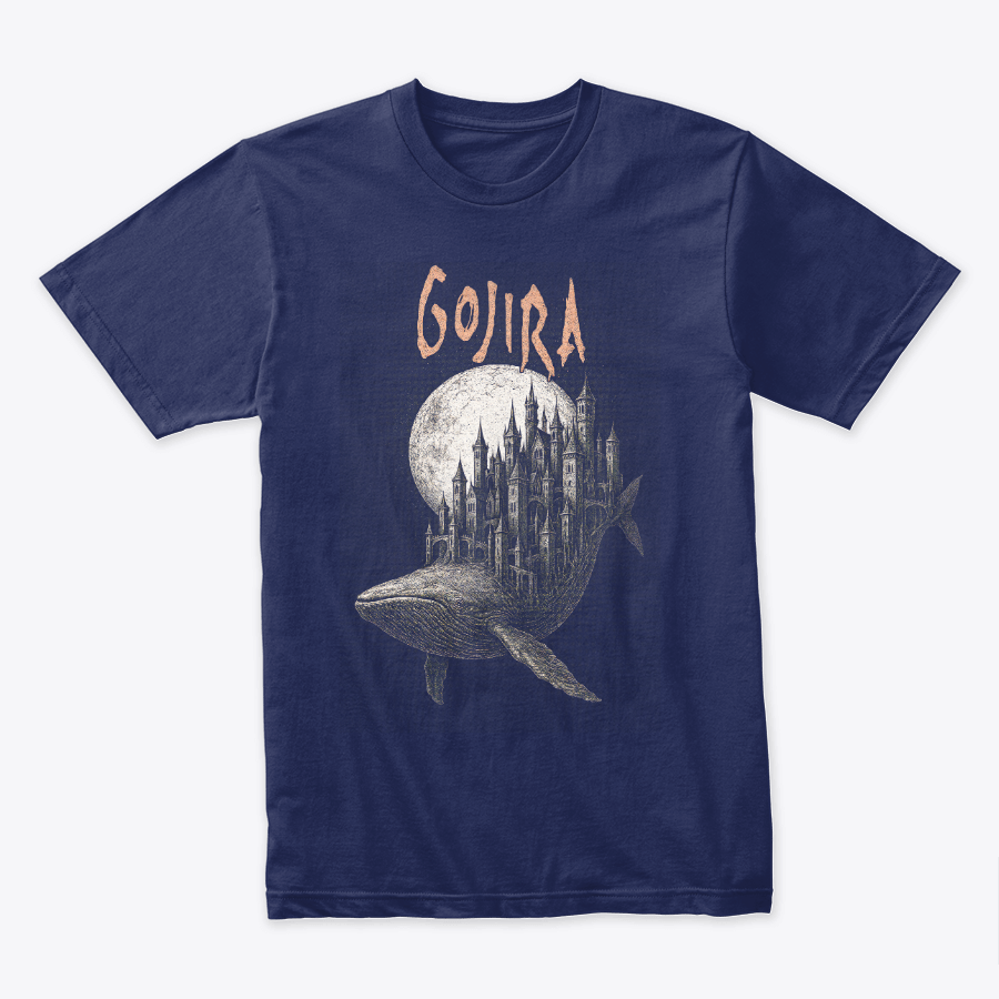 Camiseta Algodon Gojira Art