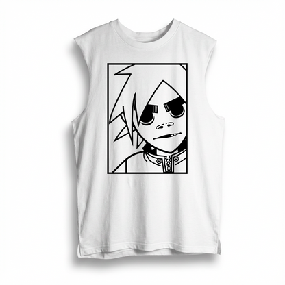 Esqueleto Manga Sisa Gorillaz 2D