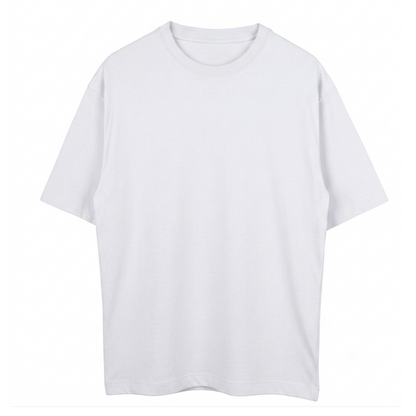 Camiseta Oversize Premium Plus+ Blanca – 100% Algodón 350g