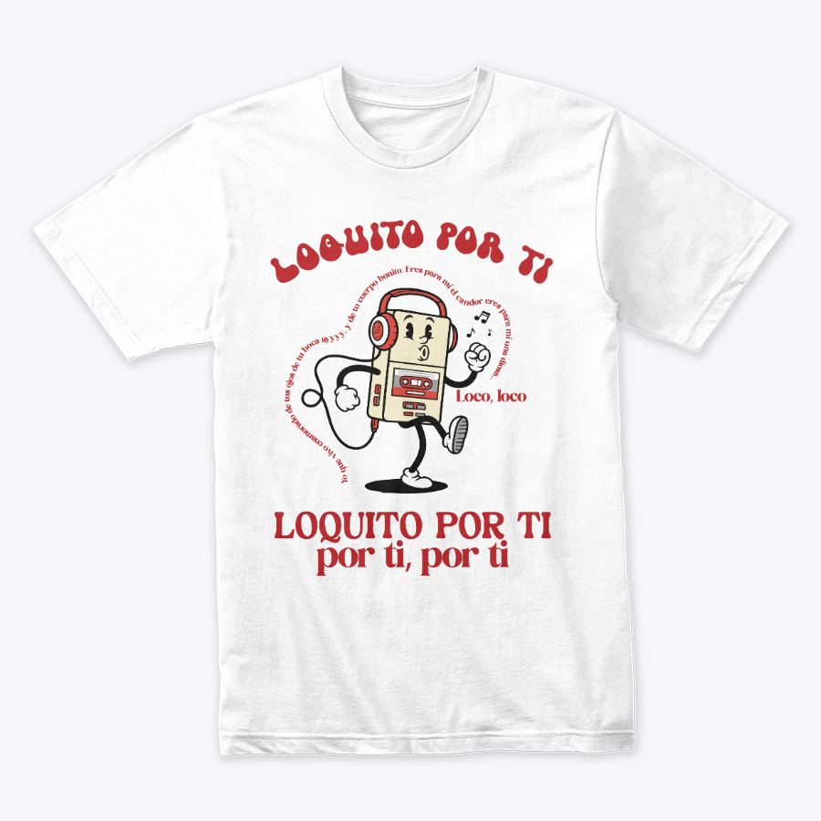 Camiseta Navideña Loquito Por Ti