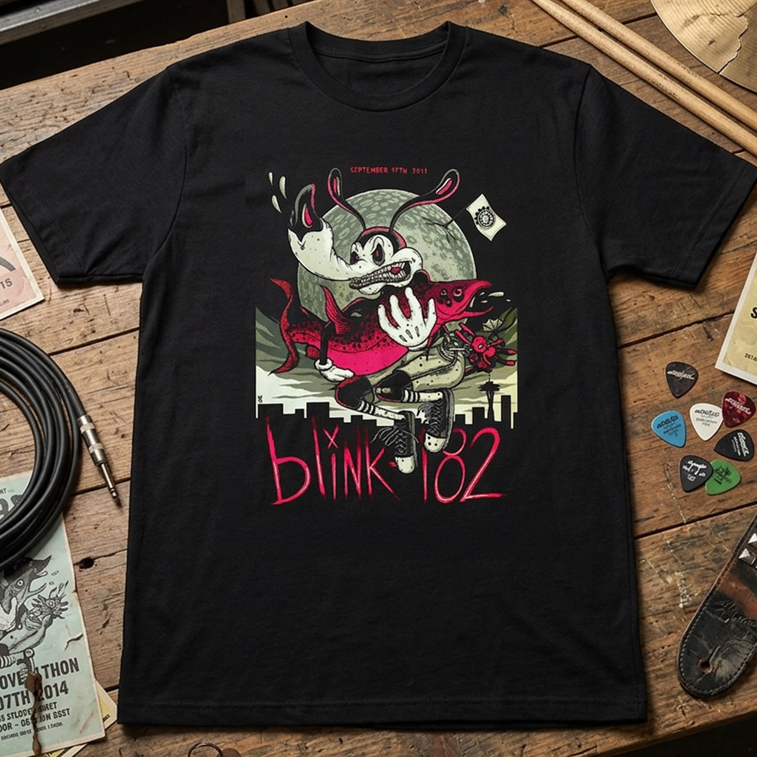 Camiseta Algodon  Blink 182 Album septiembre