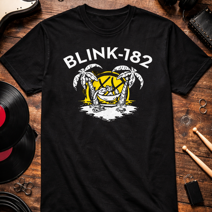 Camiseta Algodon Blink 182 Logo Relax