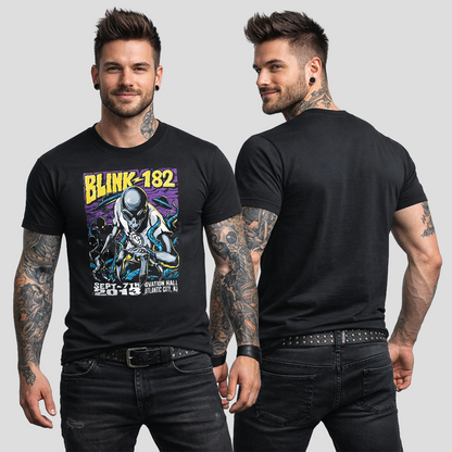 Camiseta Algodon Blink 182 Atlantic City