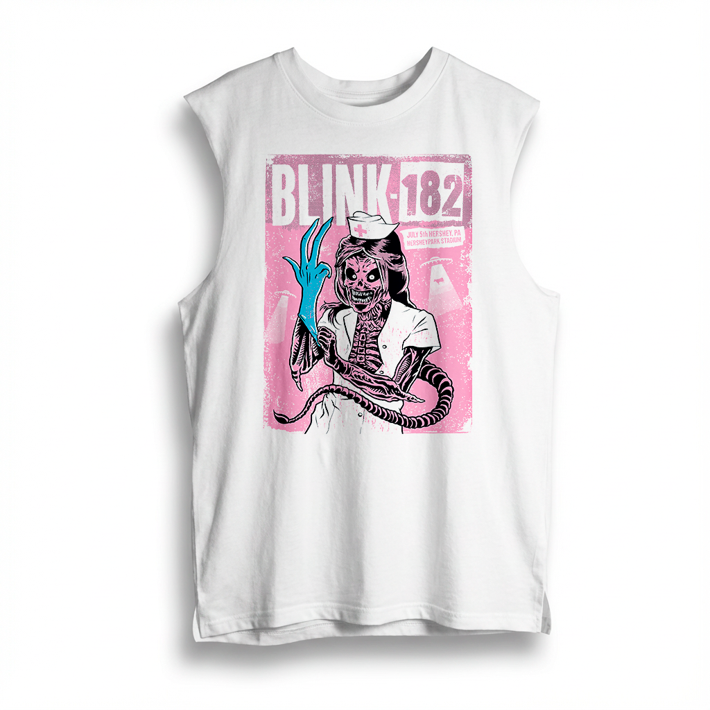 Esqueleto Manga Sisa Blink 182 Concert USA