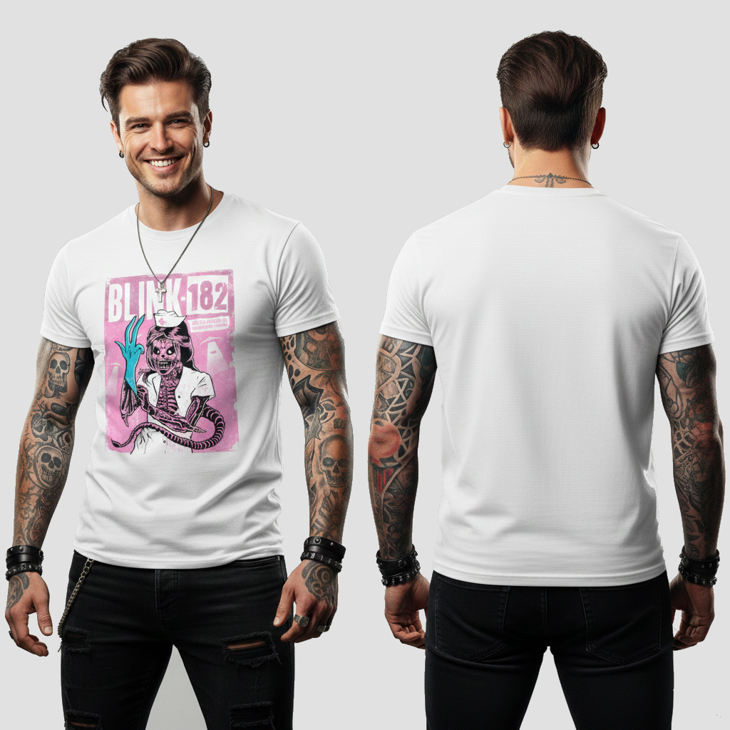 Camiseta Blink 182 Concert USA