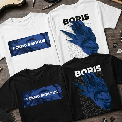 Camiseta Oversize Boris Brejcha FCKNG Serious