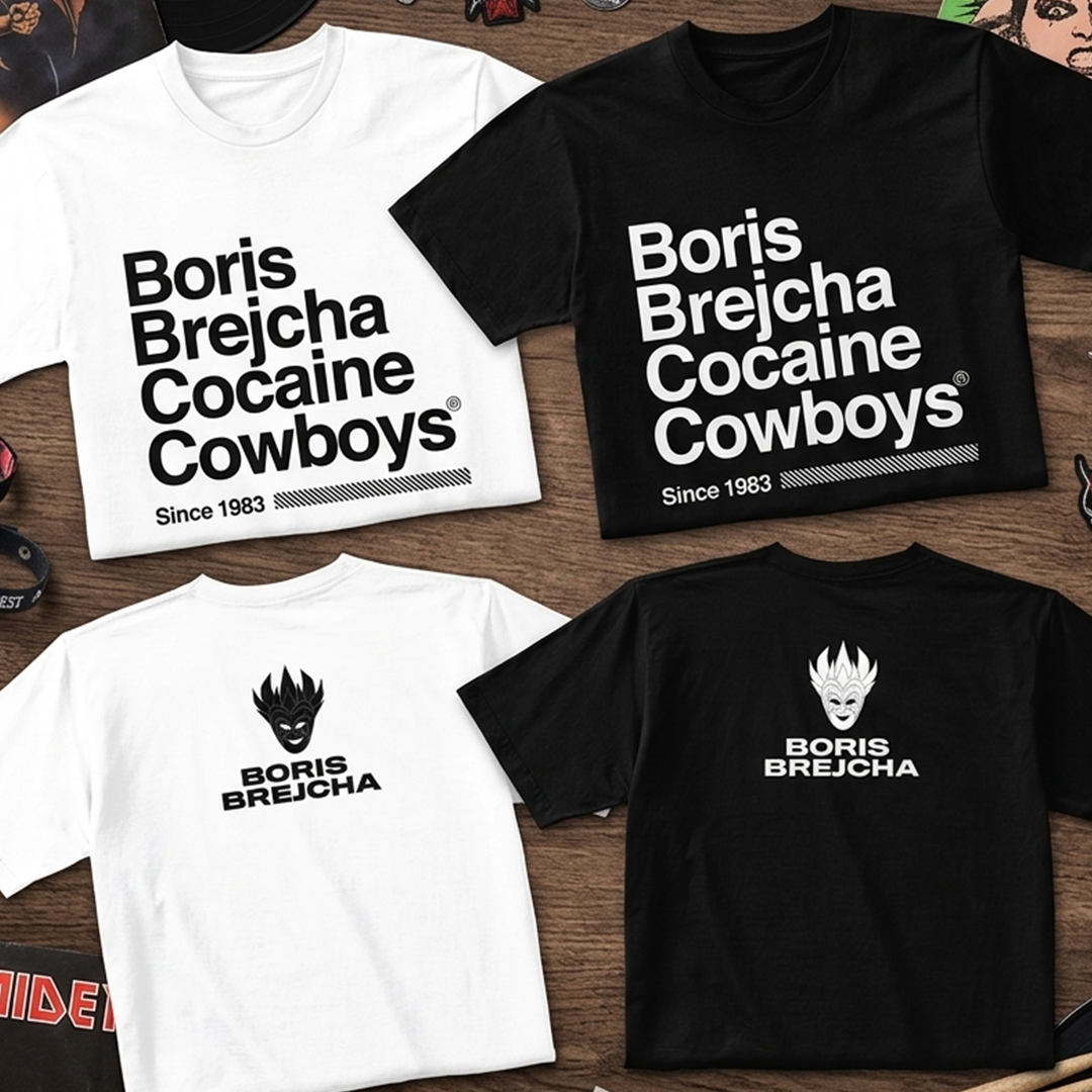 Camiseta Algodon Techno Style Boris Brejcha COC COWBOYS