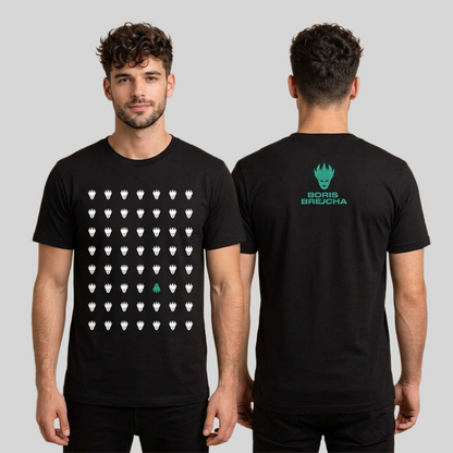 Camiseta Boris Brejcha Who is the Joker 2025 Verde