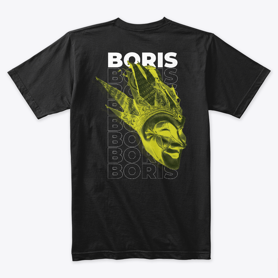 Camiseta Boris Brejcha Fckng Serious doble estampado