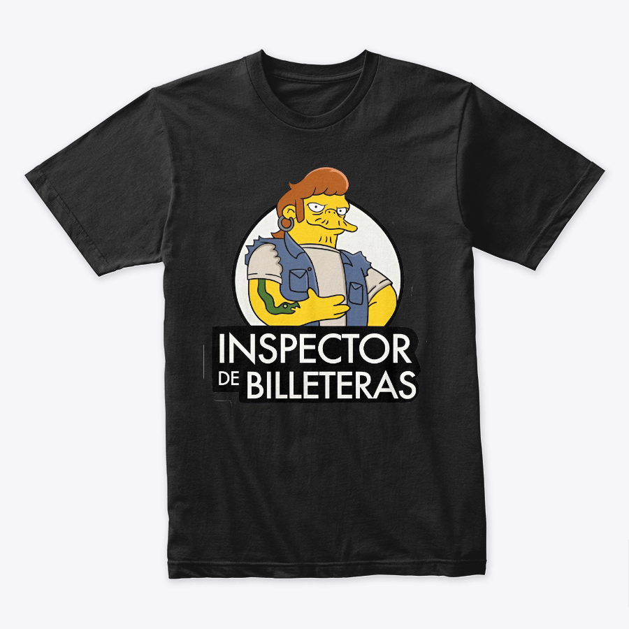 Camiseta Algodon Snake Jailbird Inspector De Billeteras Style