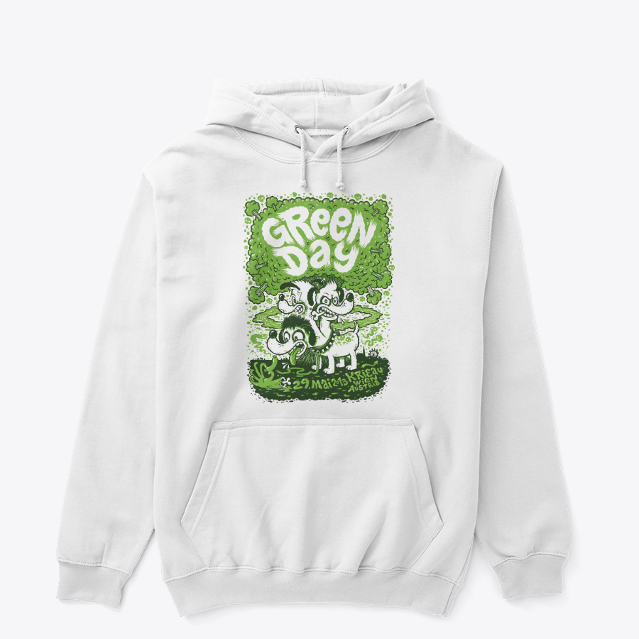 Buzo Capota Green Day Poster Australia 2013