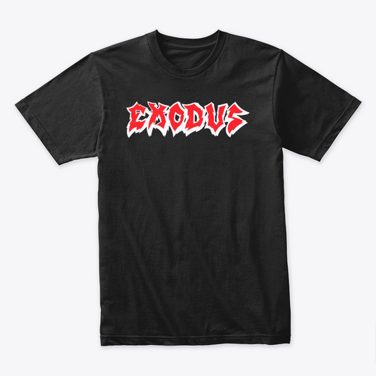 Camiseta Algodon Exodus Logo art