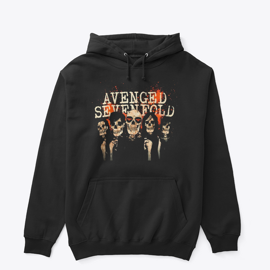 Buzo Capota Avenged Sevenfold Grupo Skull