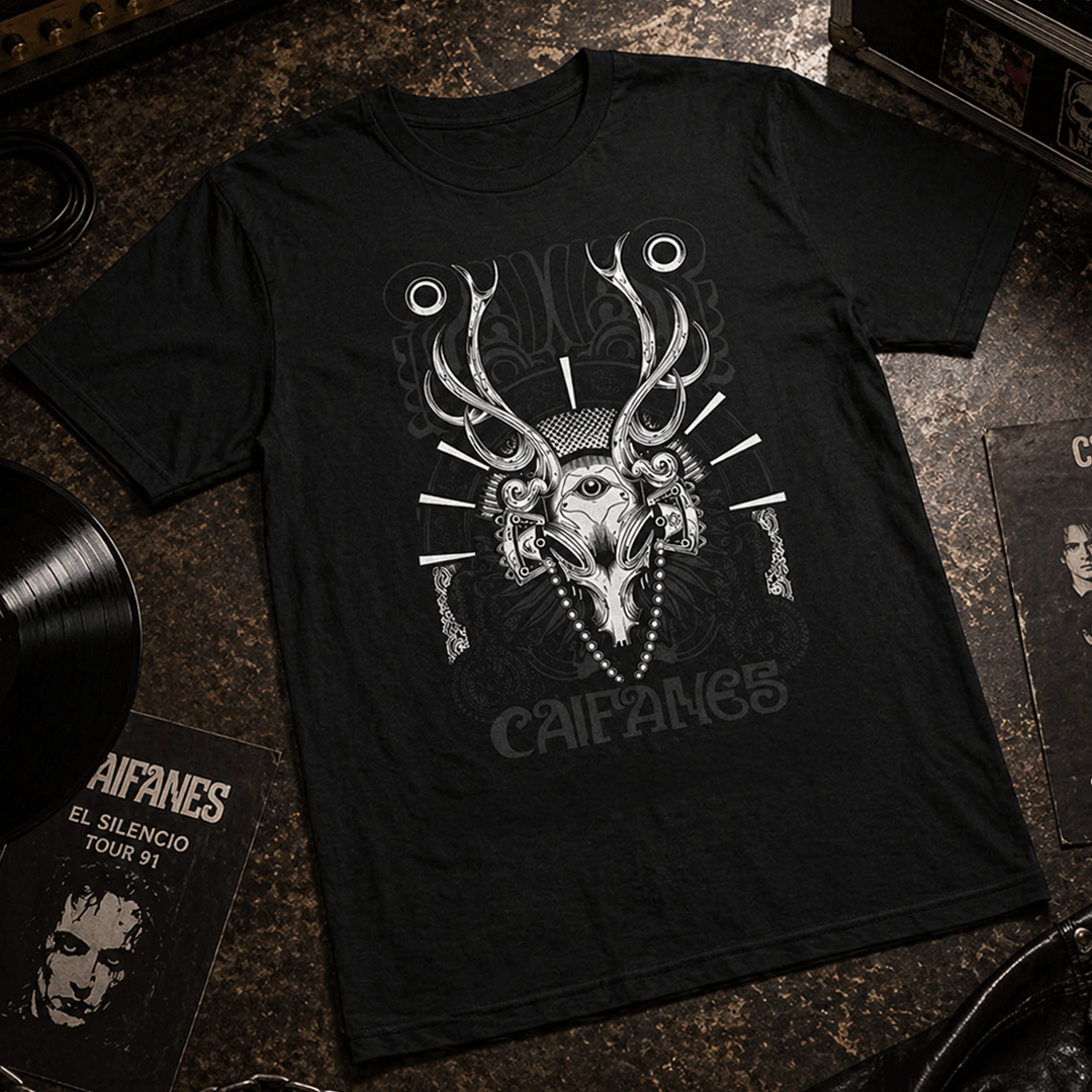 Camiseta Algodon Caifanes Poster