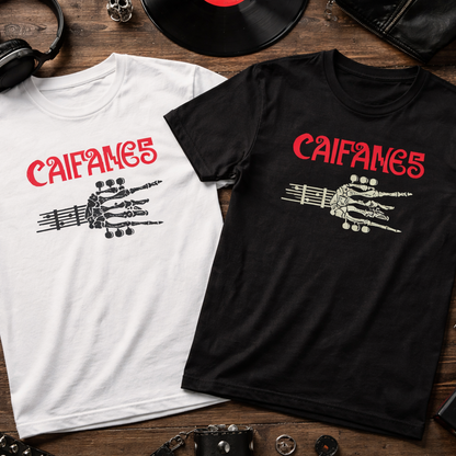 Camiseta Algodon Caifanes Guitar