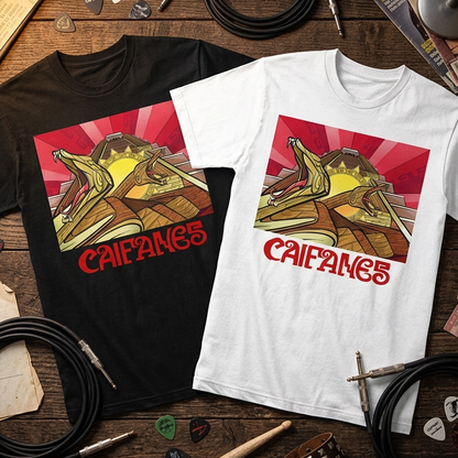 Camiseta Algodon Caifanes Album Snakes