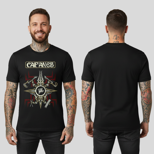 Camiseta de Algodon Caifanes Art Poster