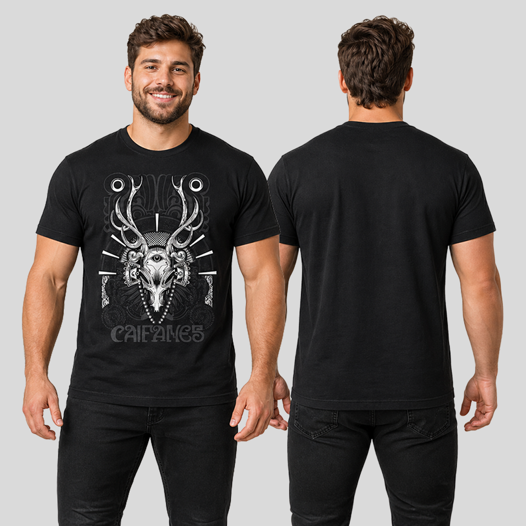 Camiseta Algodon Caifanes Poster
