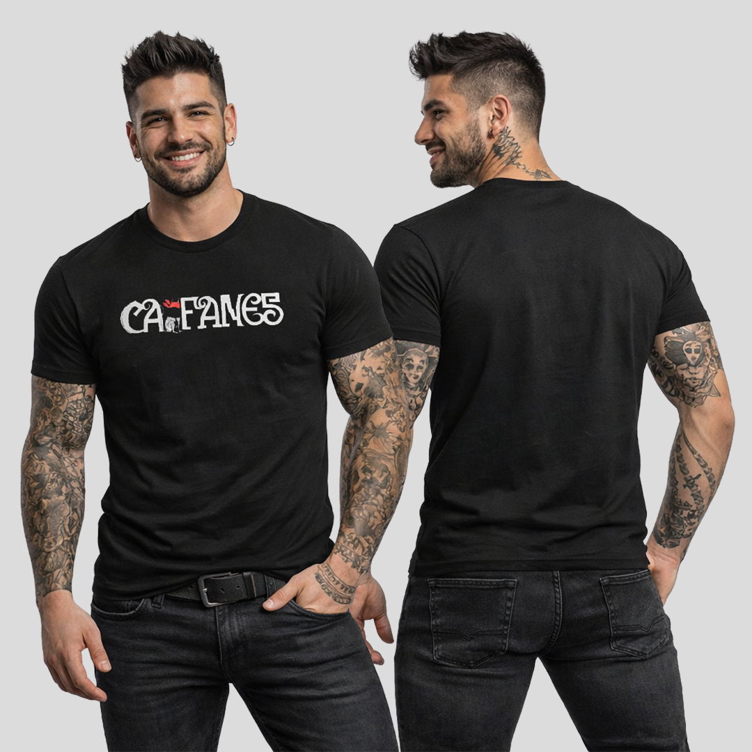 Camiseta Algodon Caifanes Logo Style