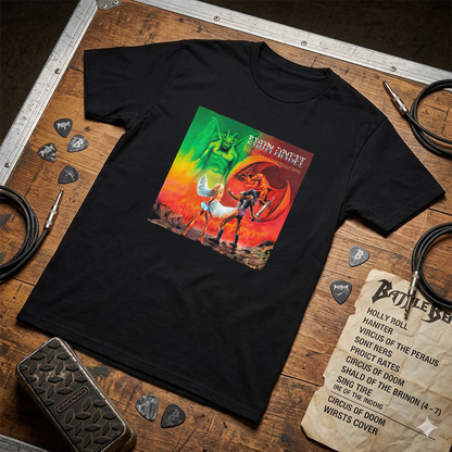 Camiseta Algodon Iron Angel Hellish Crossfire